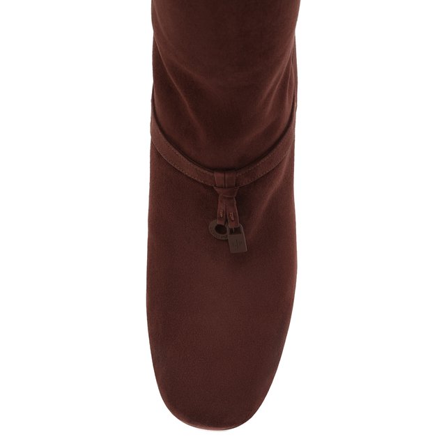 фото Замшевые сапоги maxi charms loro piana