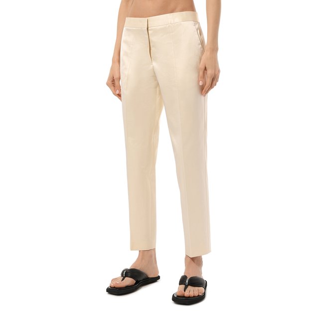 фото Хлопковые брюки jil sander