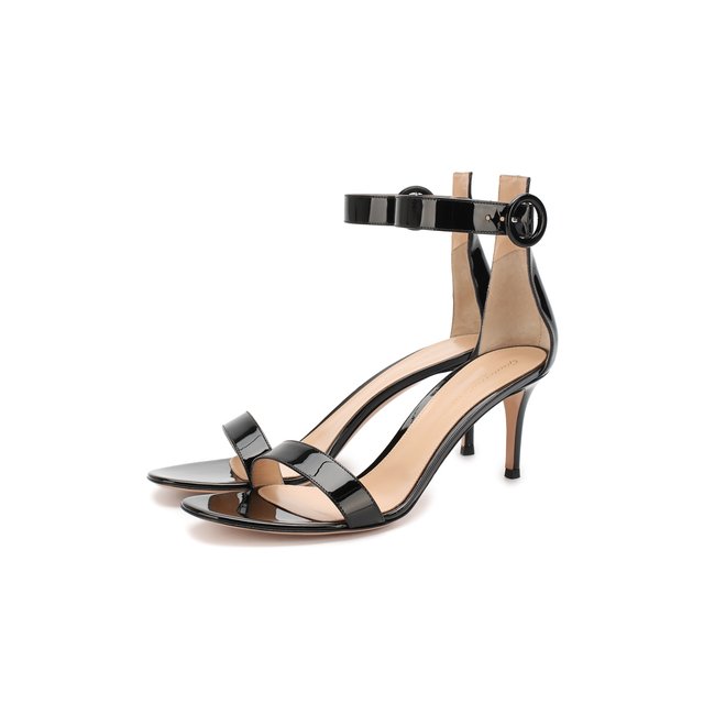 фото Кожаные босоножки portofino 70 gianvito rossi