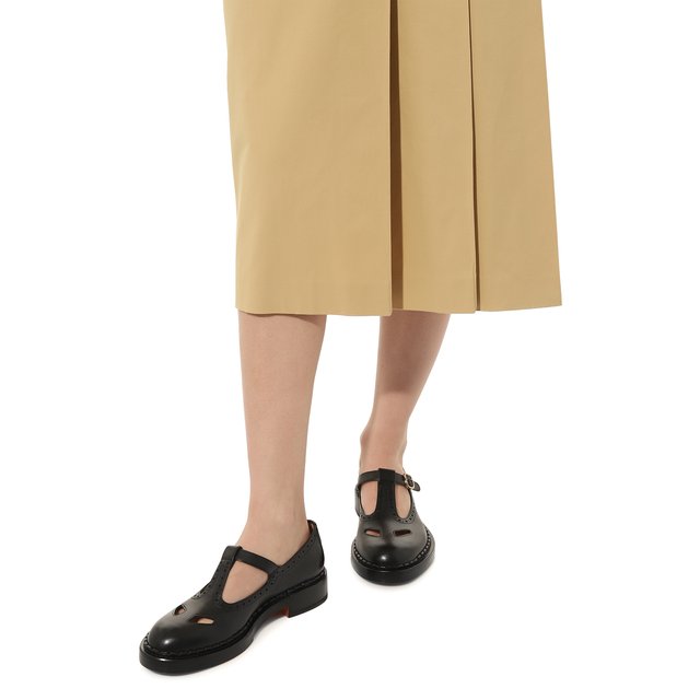 фото Кожаные туфли santoni