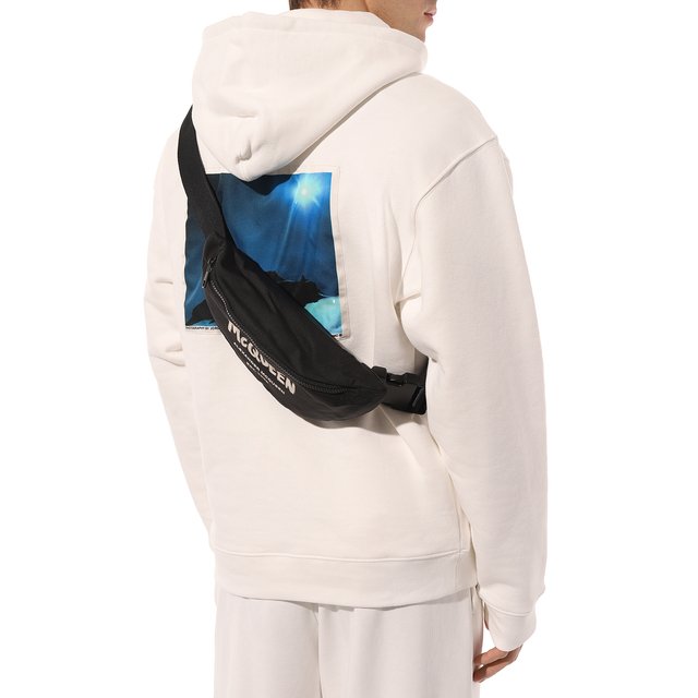 фото Текстильная поясная сумка alexander mcqueen