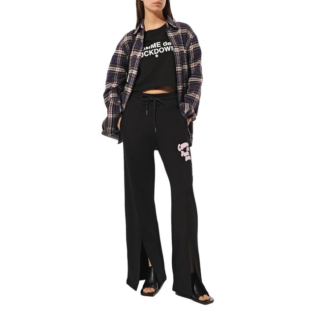 фото Хлопковые брюки comme des fuckdown