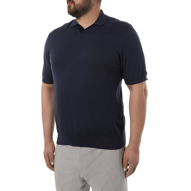 фото Хлопковое поло canali