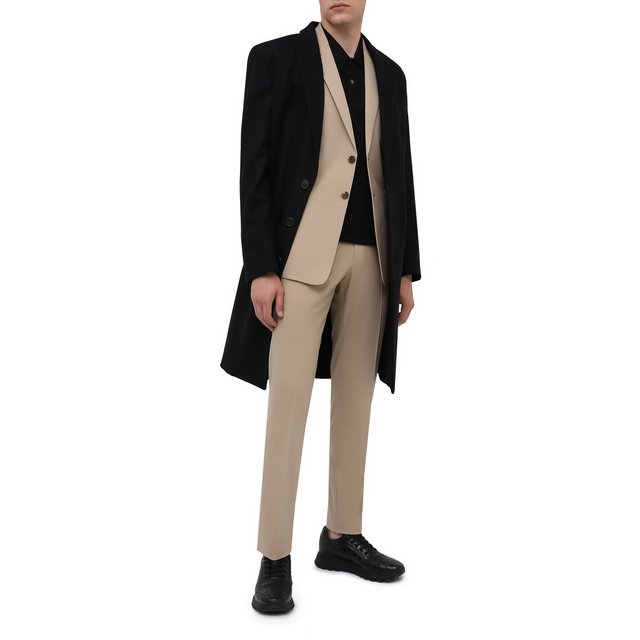 фото Кроссовки из кожи каймана prada