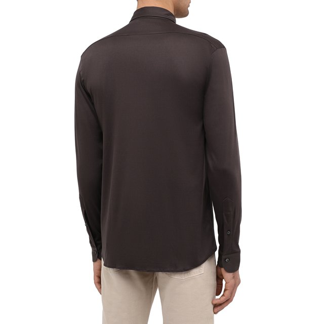 фото Хлопковая рубашка van laack