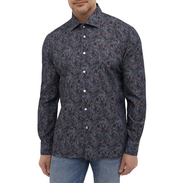 фото Хлопковая рубашка kiton