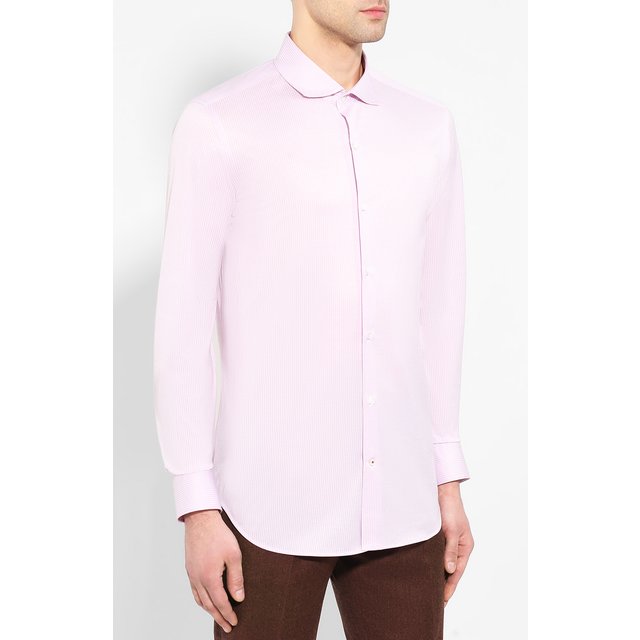 фото Хлопковая рубашка loro piana