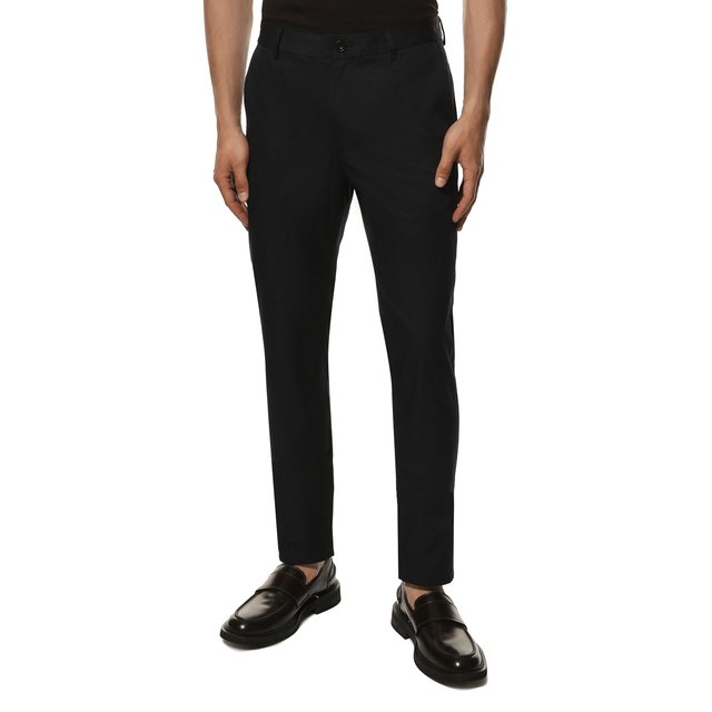 фото Хлопковые брюки burberry