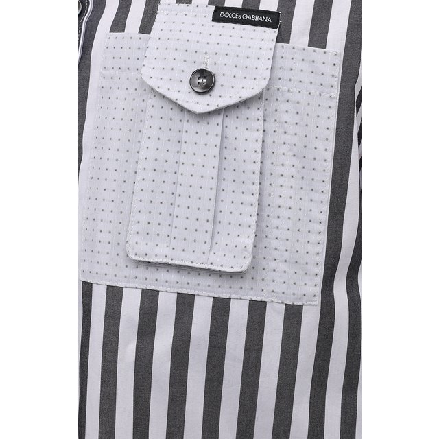 фото Хлопковая рубашка dolce & gabbana