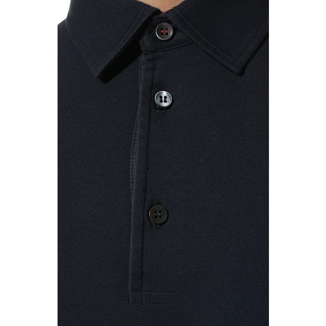 фото Хлопковое поло loro piana