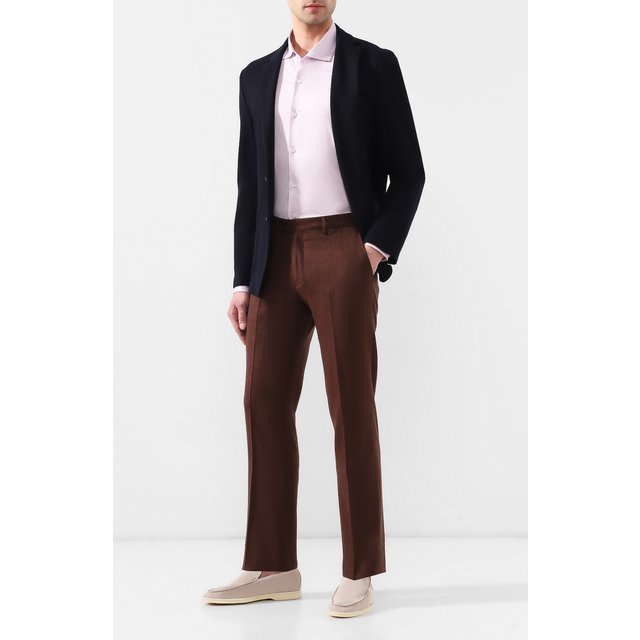 фото Хлопковая рубашка loro piana