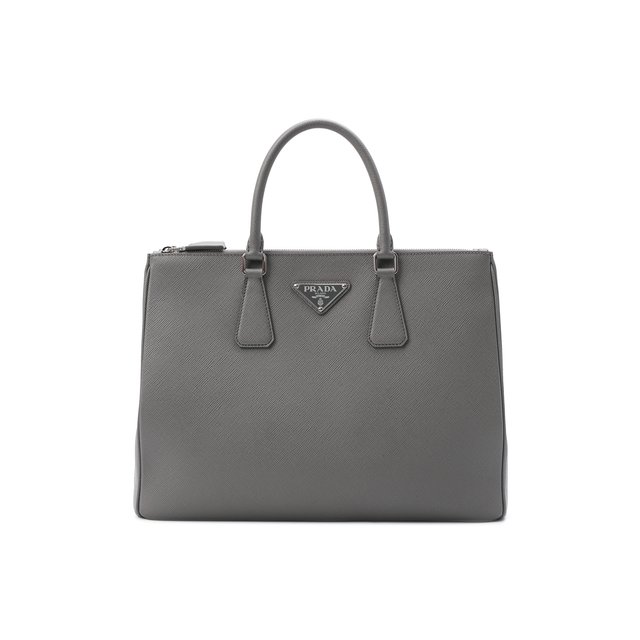 фото Кожаная сумка-тоут prada