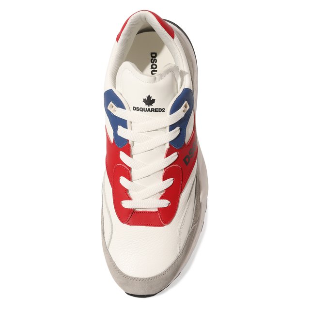 фото Кожаные кроссовки free dsquared2