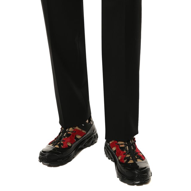 фото Текстильные кроссовки arthur burberry