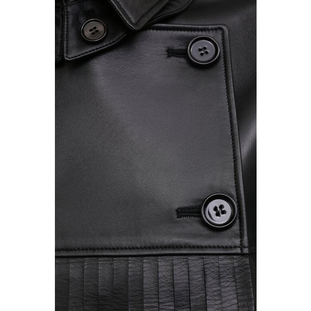 фото Кожаная куртка burberry