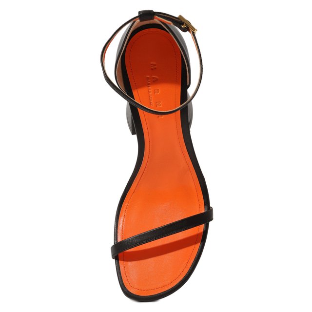 фото Кожаные босоножки mary jane marni