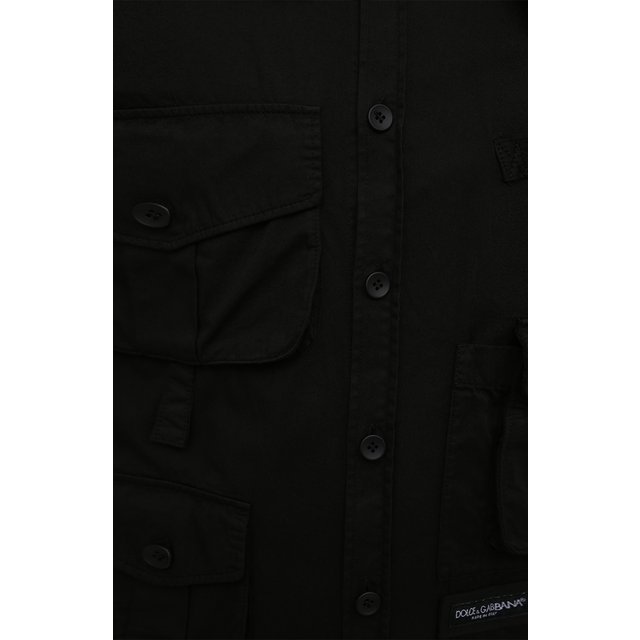 фото Хлопковая рубашка dolce & gabbana