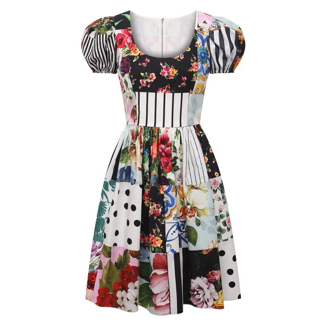 фото Хлопковое платье dolce & gabbana