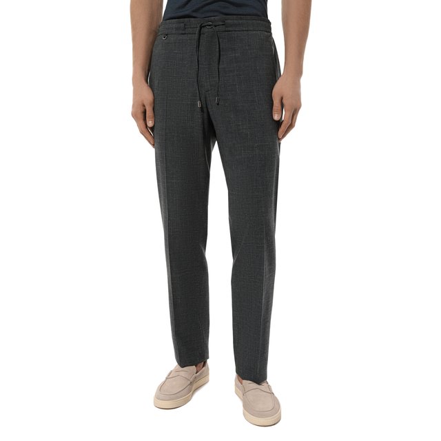 фото Брюки из шерсти и льна stefano ricci