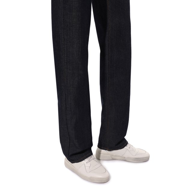 фото Кожаные кеды sl24 saint laurent
