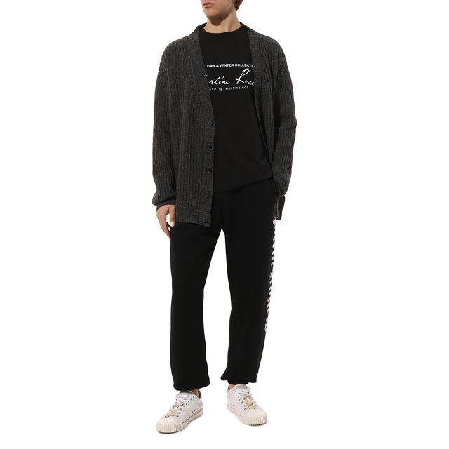 фото Хлопковая футболка martine rose