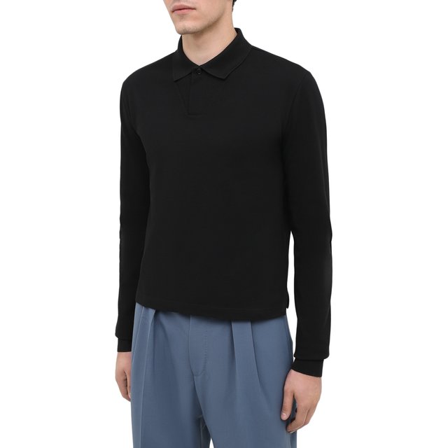 фото Хлопковое поло bottega veneta