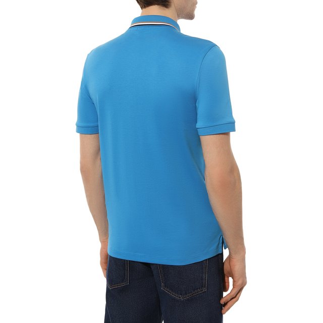 фото Хлопковое поло boss