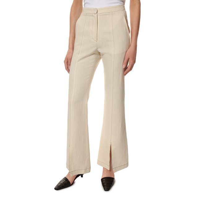 фото Брюки из хлопка и льна lvir