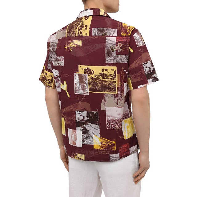 фото Хлопковая рубашка z zegna