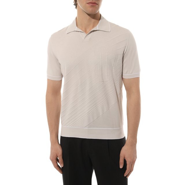 фото Хлопковое поло stefano ricci