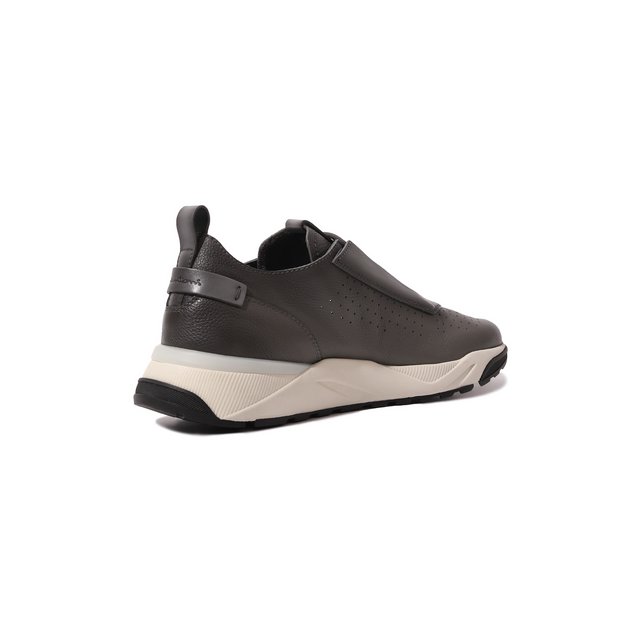 фото Кожаные кроссовки santoni