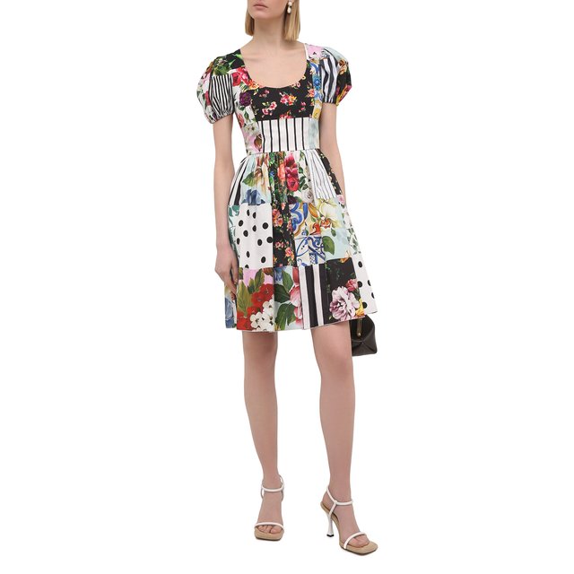 фото Хлопковое платье dolce & gabbana