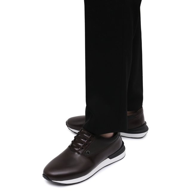 фото Кожаные кроссовки zilli