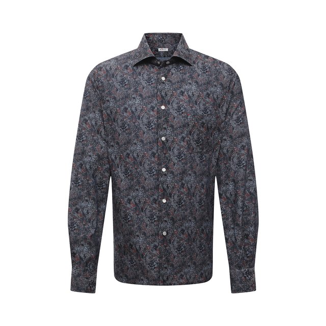 фото Хлопковая рубашка kiton