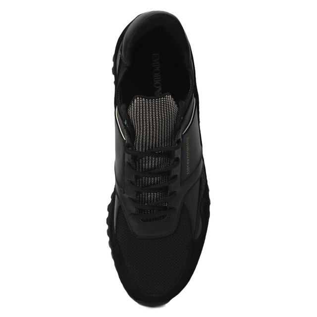 фото Комбинированные кроссовки emporio armani