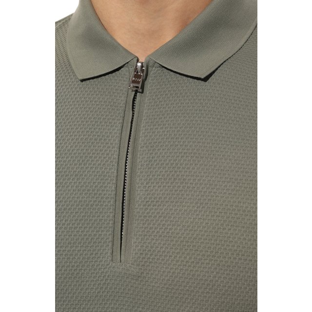 фото Хлопковое поло boss