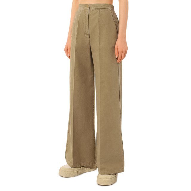 фото Хлопковые брюки forte_forte