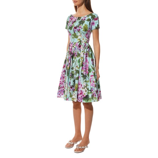 фото Хлопковое платье dolce & gabbana