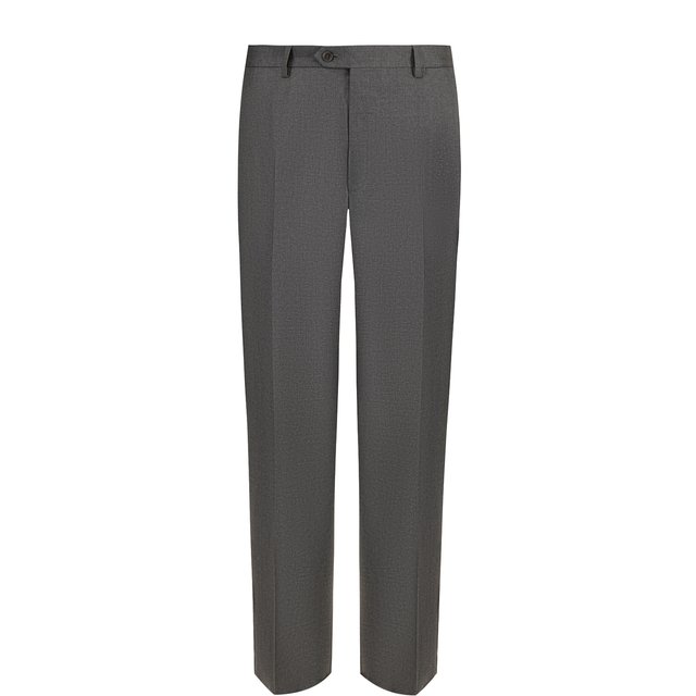 фото Шерстяные брюки прямого кроя brioni