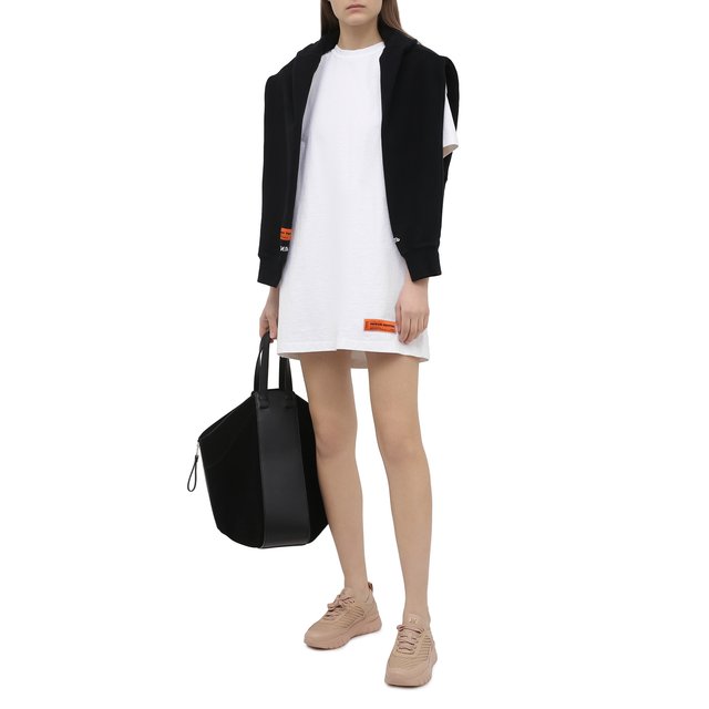 фото Хлопковое платье heron preston