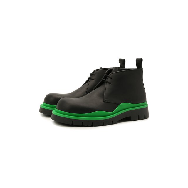 фото Кожаные ботинки tire bottega veneta