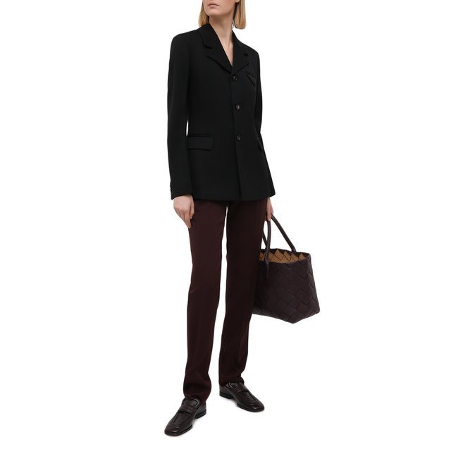 фото Шерстяные брюки bottega veneta