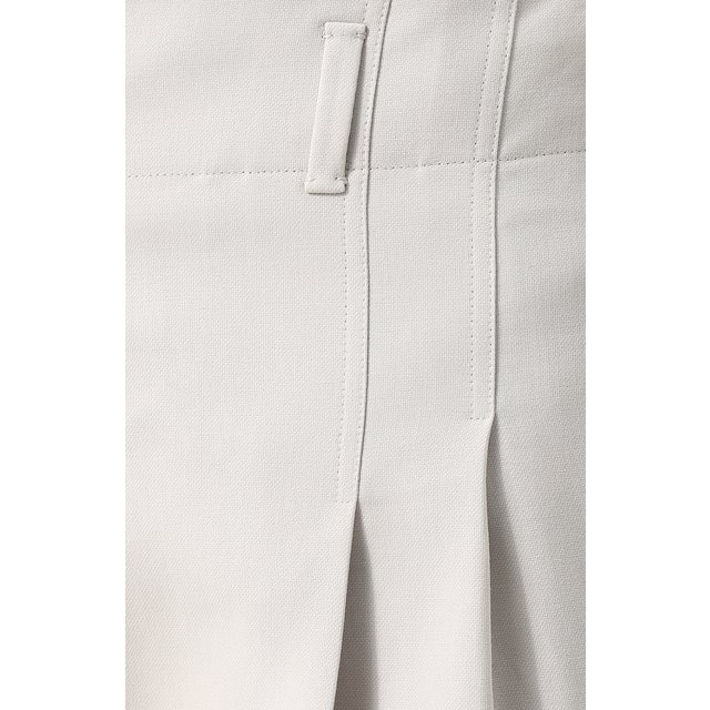 фото Укороченные хлопковые брюки с защипами loro piana