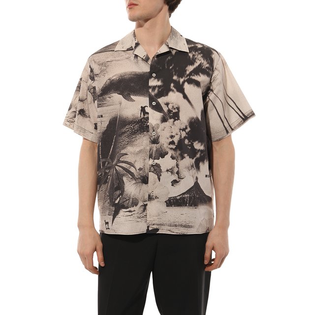 фото Хлопковая рубашка msgm