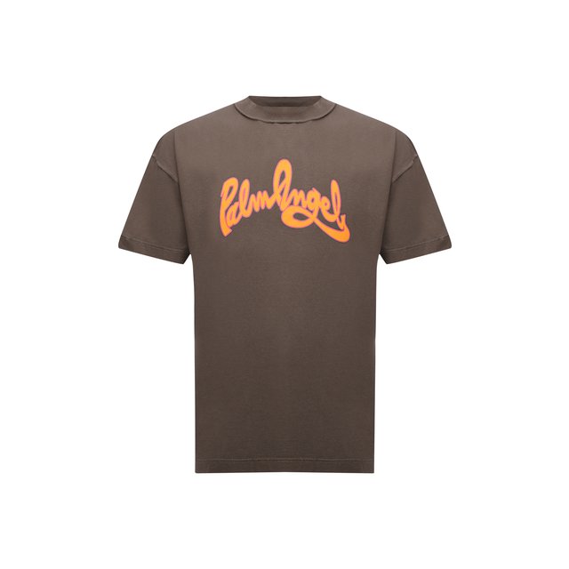 фото Хлопковая футболка palm angels