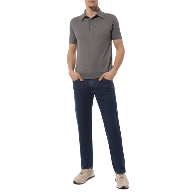 фото Хлопковое поло kiton