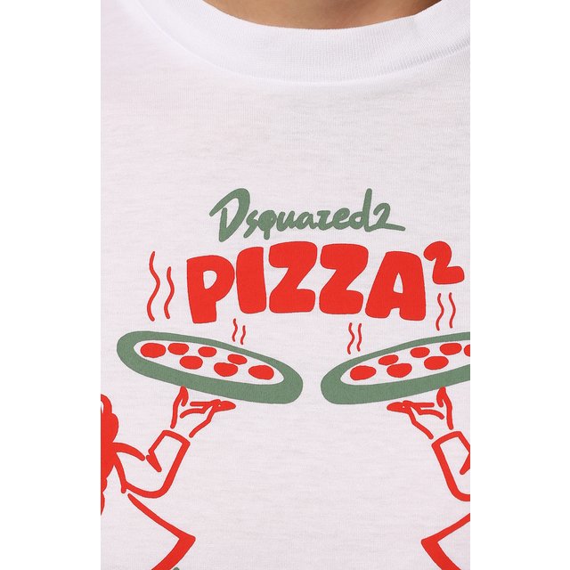 фото Хлопковая футболка dsquared2