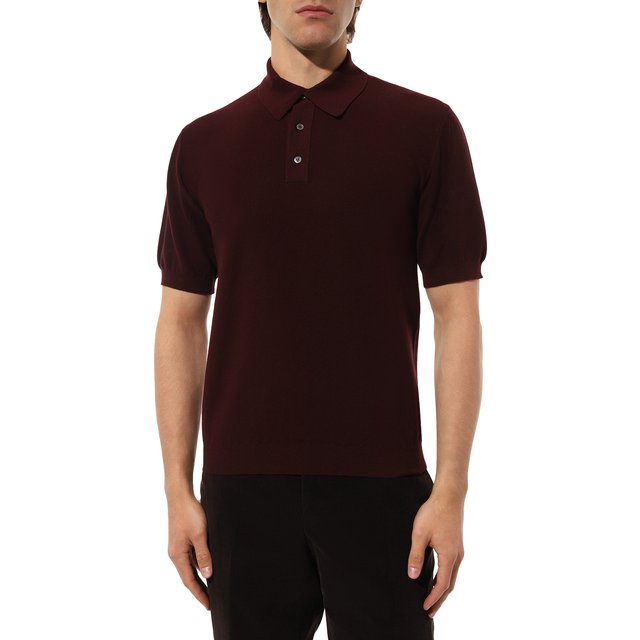 фото Хлопковое поло corneliani