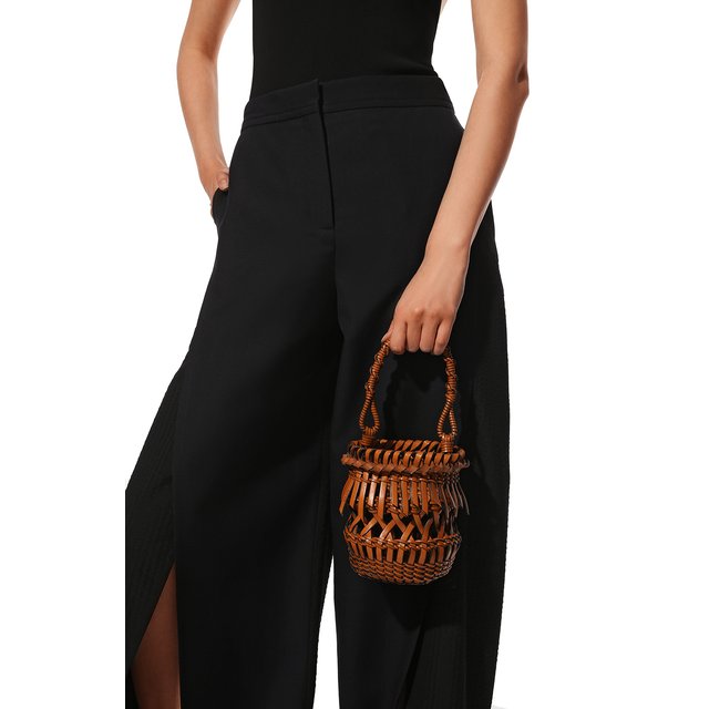 фото Сумка bucket fringes loewe