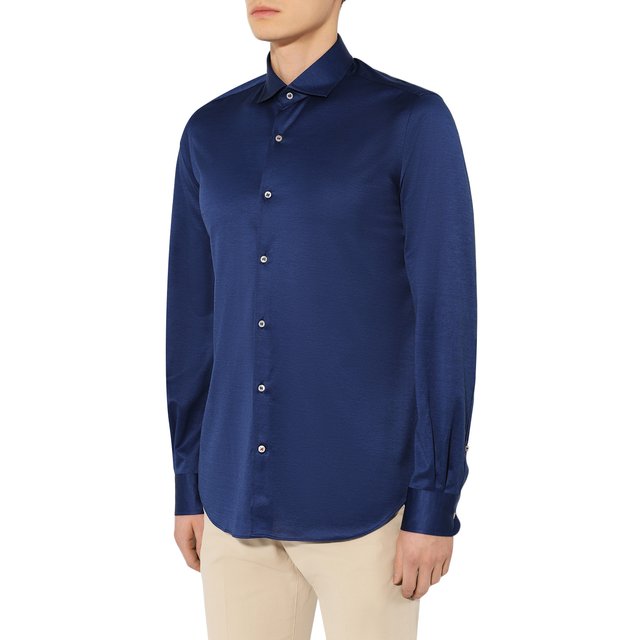 фото Хлопковая рубашка loro piana